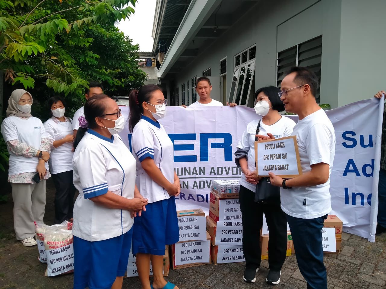 DPC Jakarta Barat - Bakti Sosial Panti Jompo, Wisma Sahabat Baru Jakarta Barat - 03 November 2022