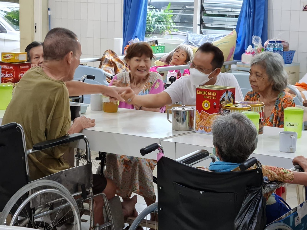 DPC Jakarta Barat - Bakti Sosial Panti Jompo, Wisma Sahabat Baru Jakarta Barat - 03 November 2022