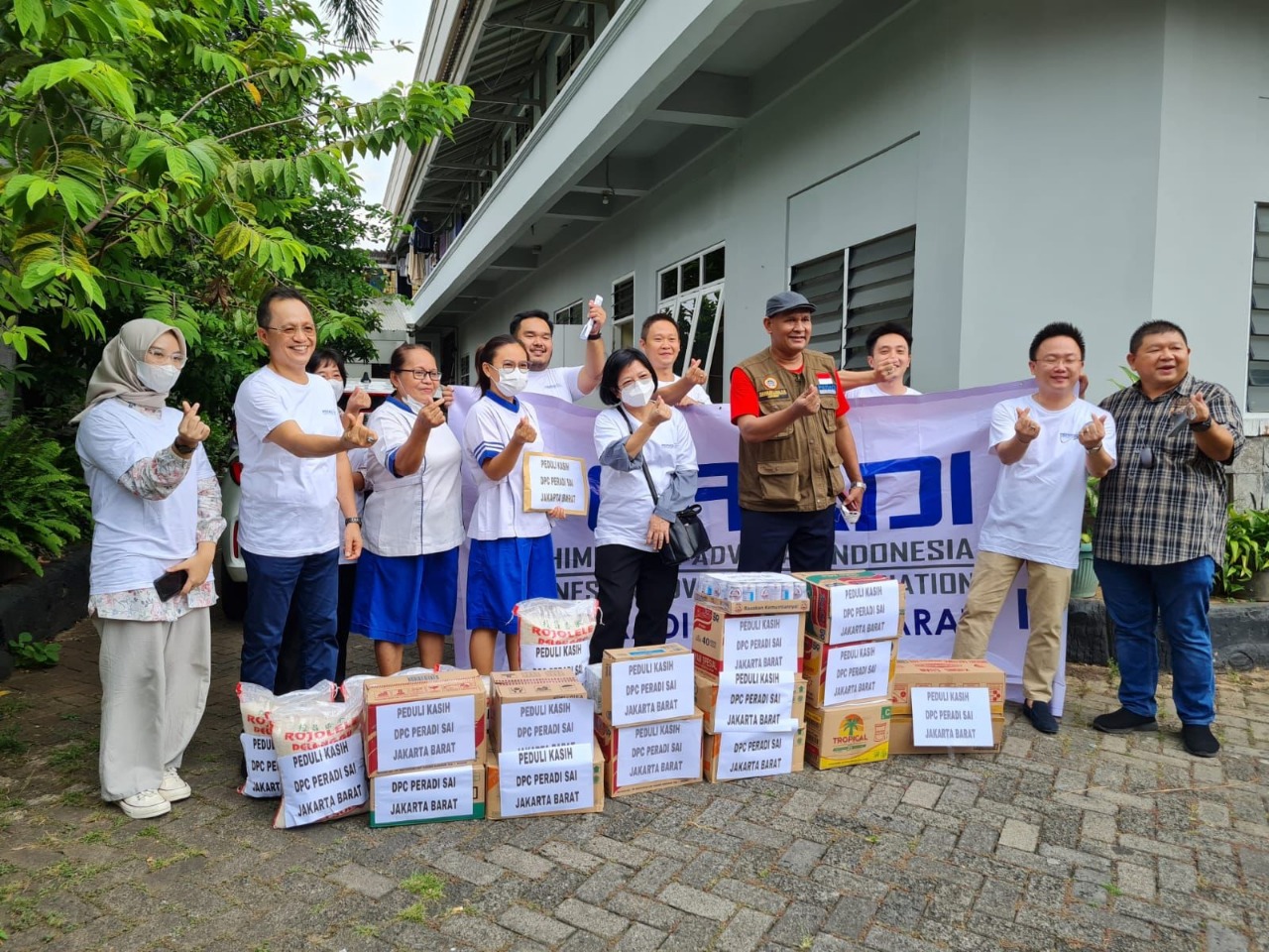 DPC Jakarta Barat - Bakti Sosial Panti Jompo, Wisma Sahabat Baru Jakarta Barat - 03 November 2022