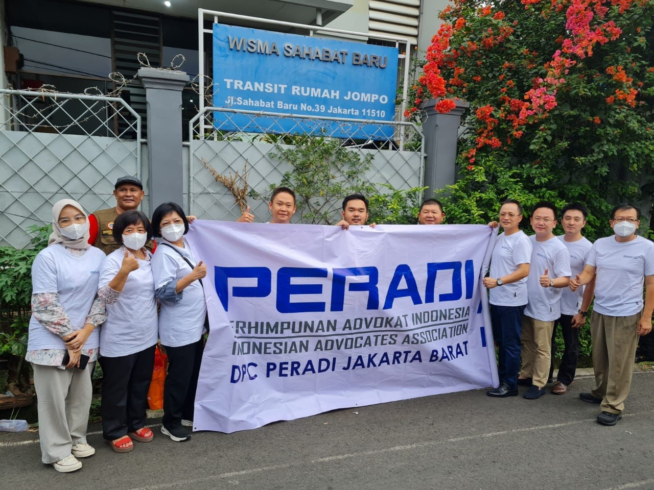 DPC Jakarta Barat - Bakti Sosial Panti Jompo, Wisma Sahabat Baru Jakarta Barat - 03 November 2022