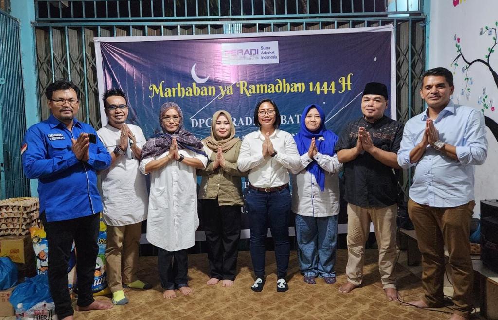 Bukber DPC PERADI SAI Batam dengan Anak-anak Panti Asuhan Yatim Piatu & kaum duafa Al'Maun, Sagulung, Batam - 16 April 2023