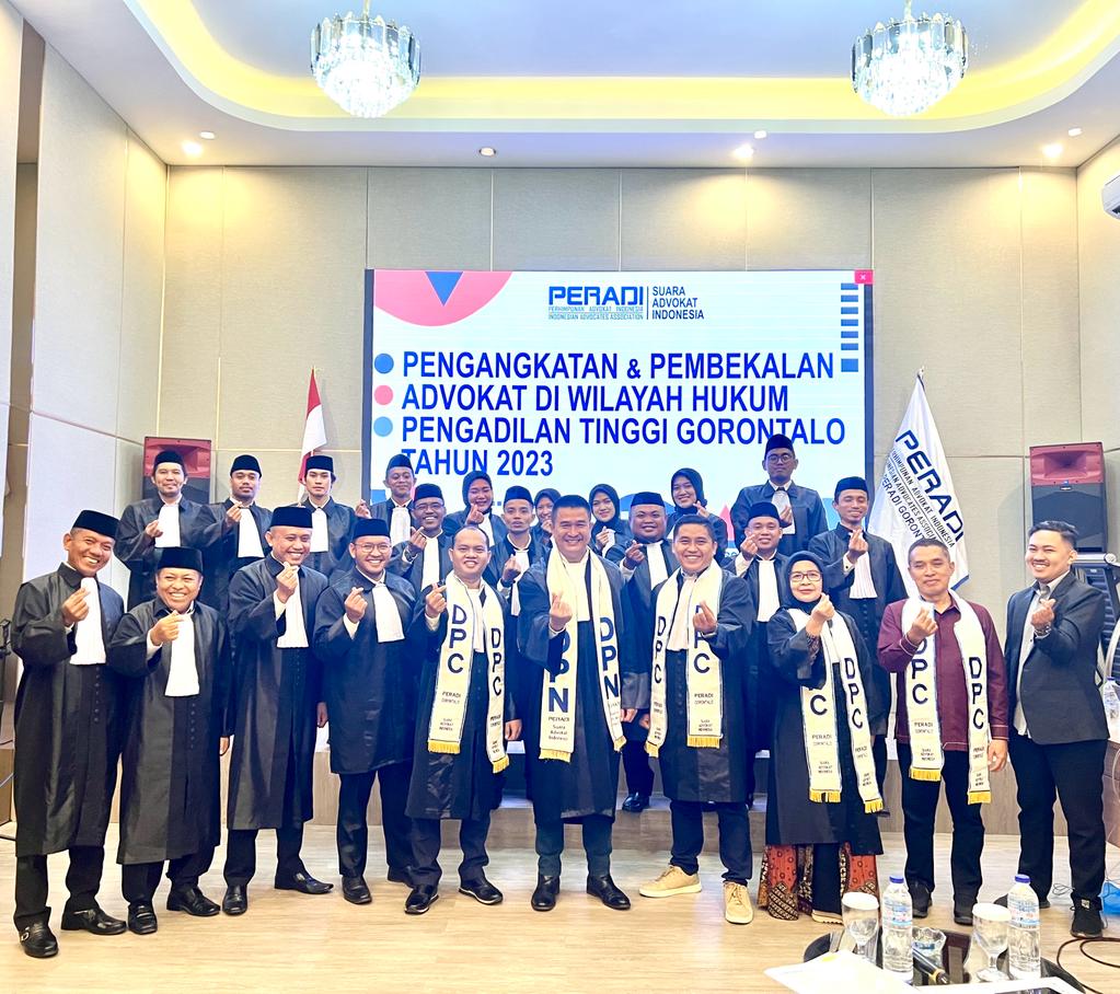 Pengangkatan & Pembekalan di Wilayah Hukum Pengadilan Tinggi Gorontalo Tahun 2023, yang dilaksanakan pada Selasa, 29 Agustus 2023