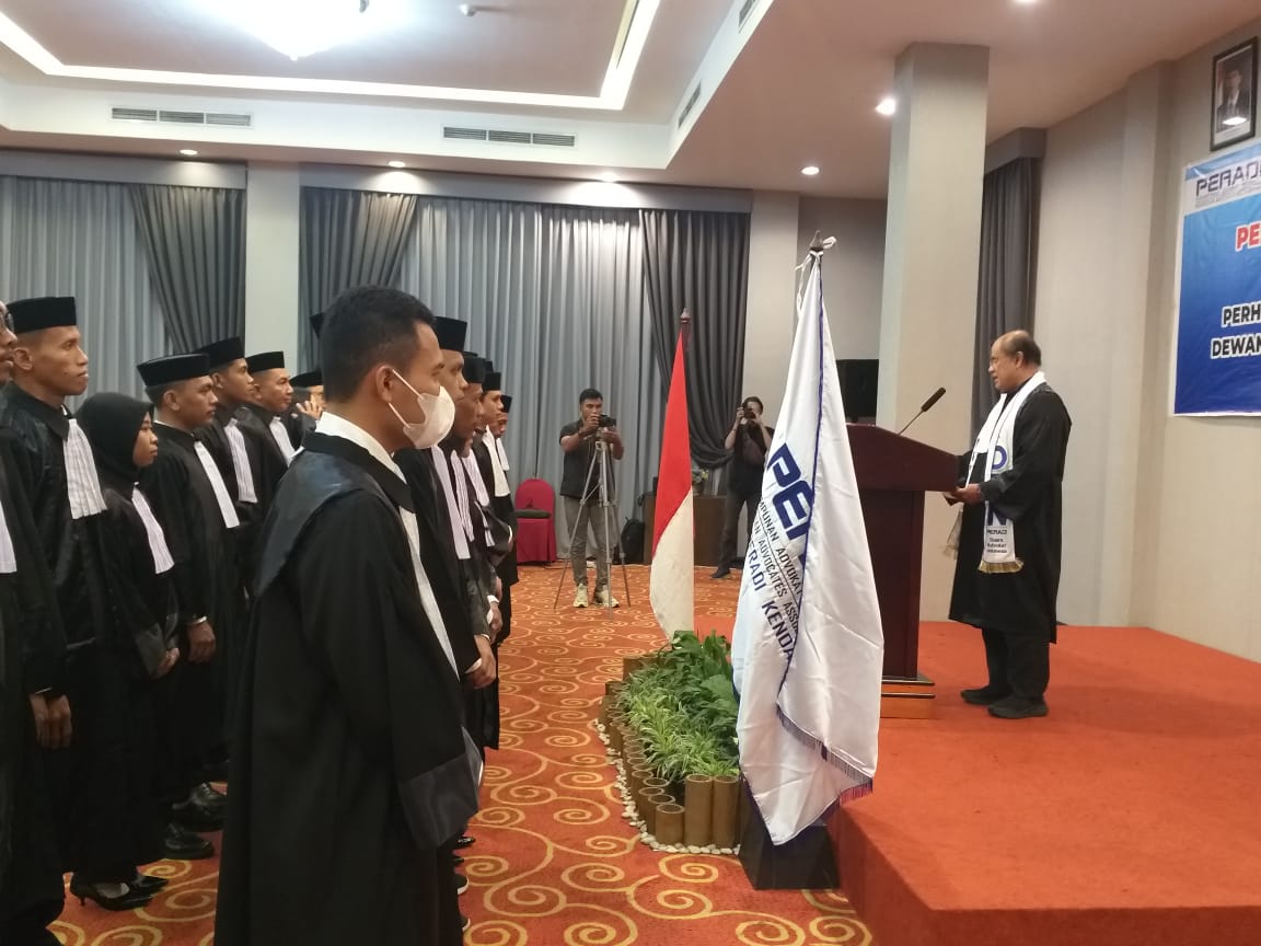 DPC PERADI SAI Kendari telah melaksanakan Pelantikan di Hotel Horison Kendari, pada 19 Desember 2023 dan Penyumpahan di Wilayah Hukum Pengadilan Tinggi Sulawesi Tenggara, pada 20 Desember 2023. Dengan jumlah 24 peserta yang dilantik.