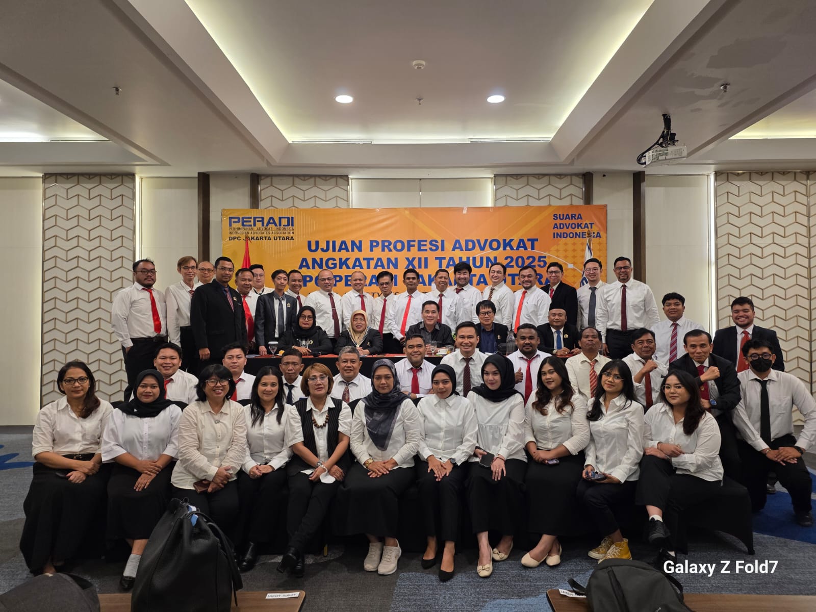 DPC PERADI SAI Jakarta Utara telah melaksanakan Ujian Profesi Advokat (UPA) Angkatan XII ditahun 2025, pada 25 Oktober 2025 di Hotel Ibis Styles Sunter, dengan total peserta 41 orang.